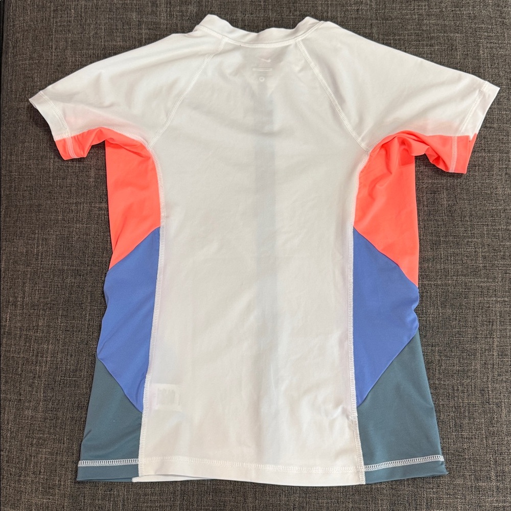 Nike Women’s Tri-Color Performance Zip-Up Top – Size M - Picture 2 of 5
